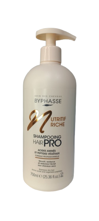 شامپو بایفاس مخصوص موهای شک حجم 750 میل byphasse , مرطوب کننده و تقویت کننده مو ,نرم کننده و مناسب استفاده روزانه